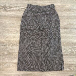SPORTMAX Gray Pencil Vintage Skirt Midi Lenght sz 6